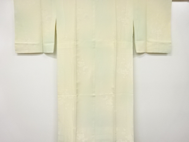 草花模様長襦袢